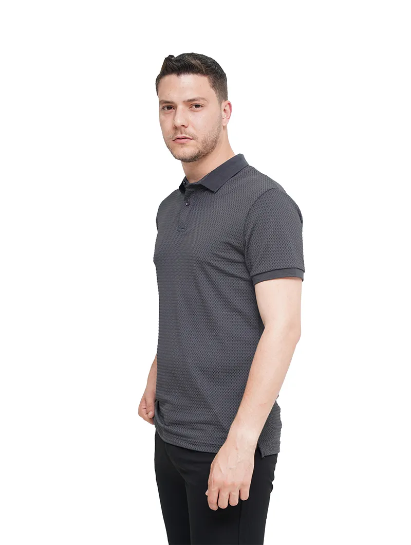 Polo en piqué de coton